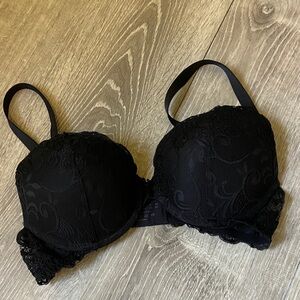 Elegant Black Lace Bra